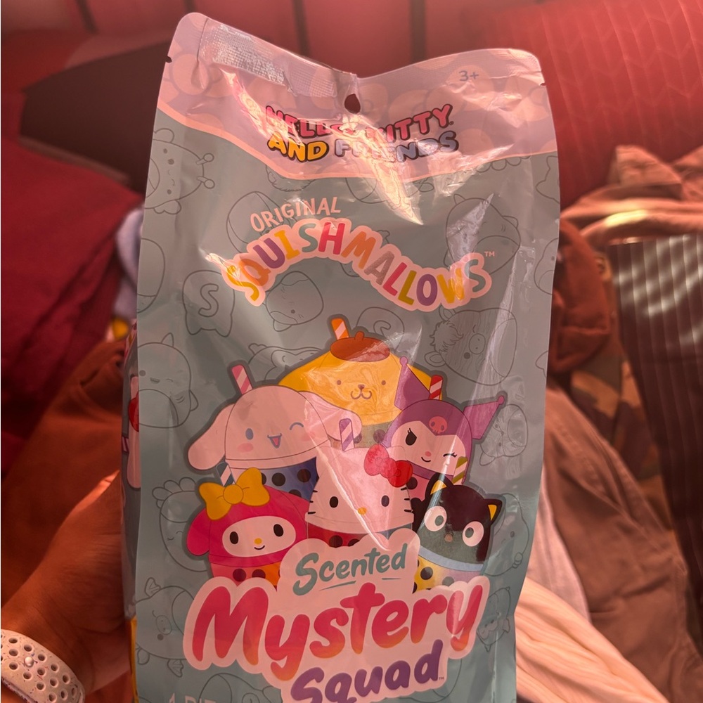 Squishmallows Scented Mystery Squad Plush - Hello Kitty, Multicolor
